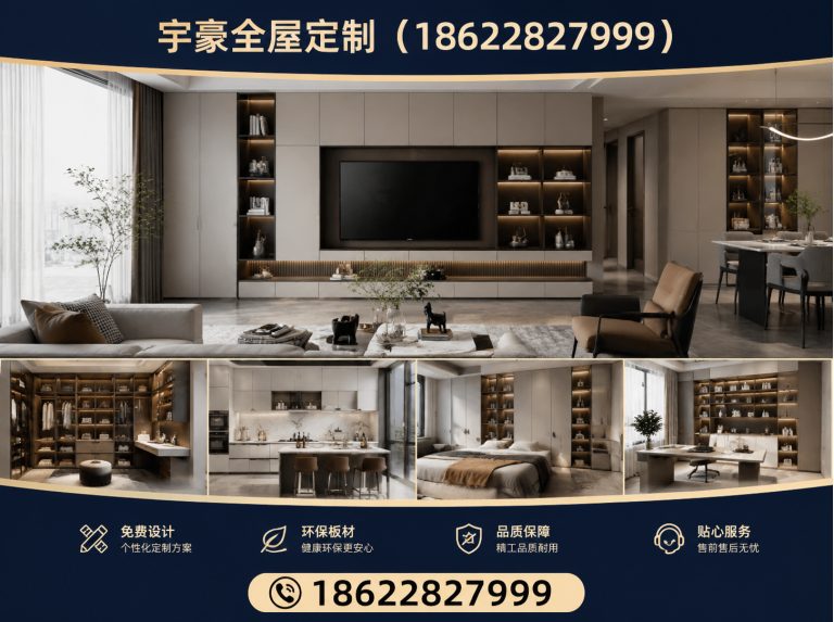 和平区宇豪全屋定制展示图