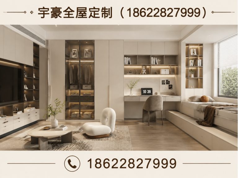 和平区全屋定制家具展示图